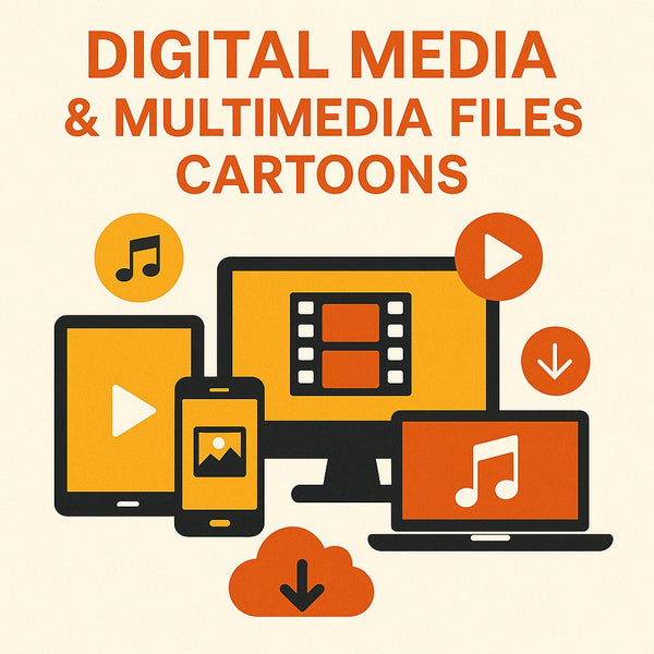 Digital Media & Multimedia Files Cartoons - TechGaming World