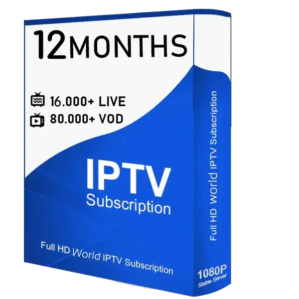"استكشف عالم الترفيه الجديد مع اشتراكات IPTV الحصرية | $75.30