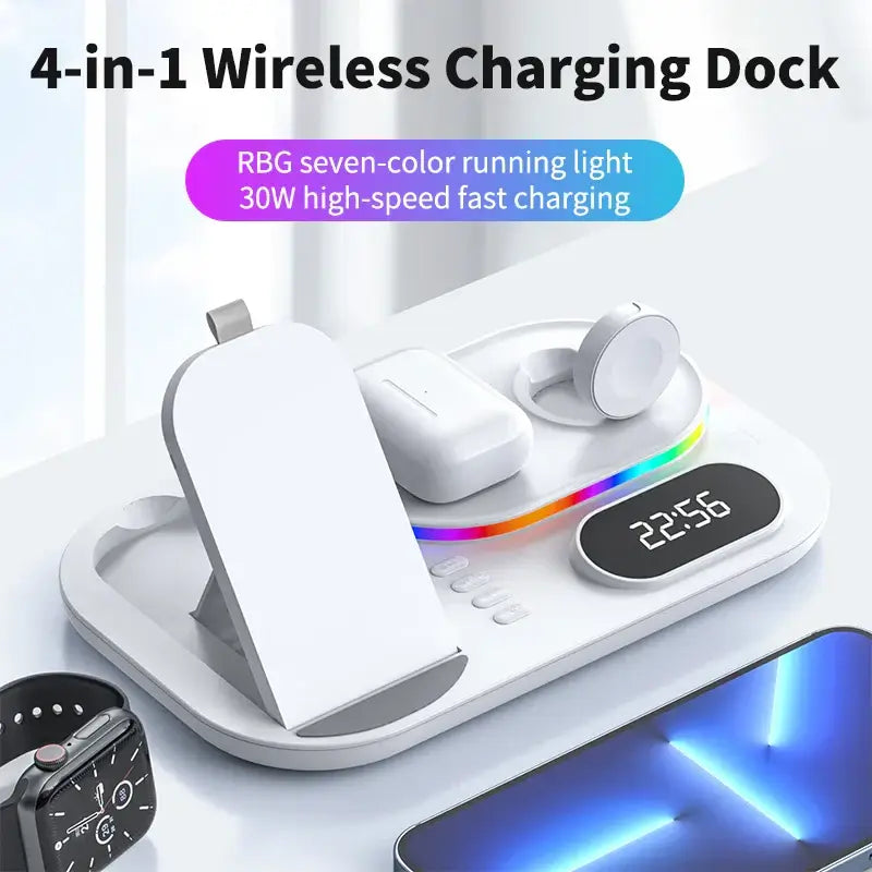 PowerHub: Ultimate 4-in-1 Wireless Charger - Charge It All! | $69.99