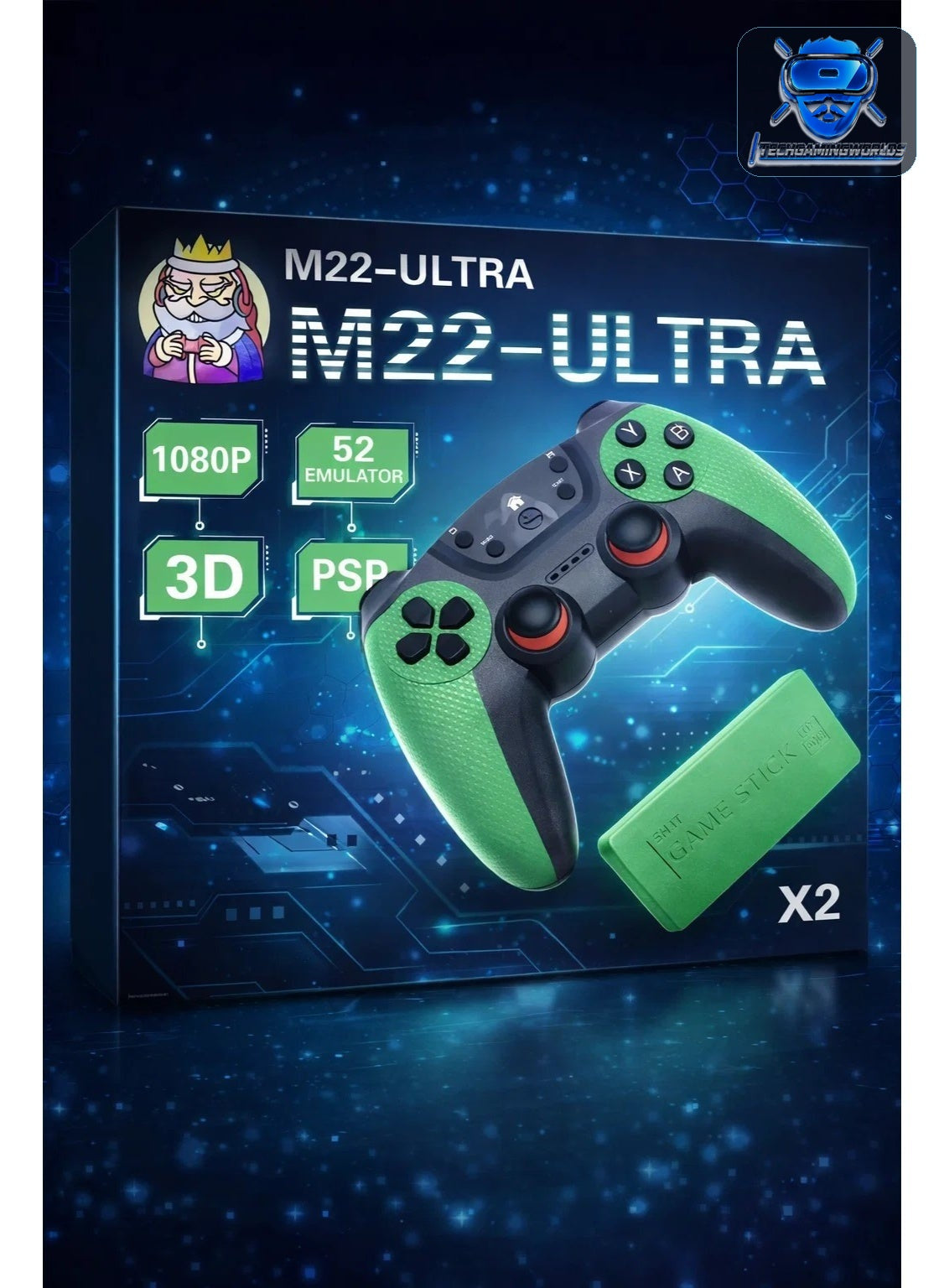 Retro Game Stick M22-U | جهاز ألعاب كلاسيكية لاسلكي