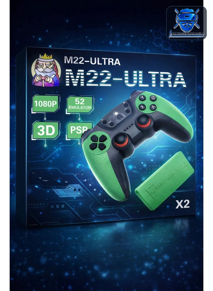 Retro Game Stick M22-U | جهاز ألعاب كلاسيكية لاسلكي