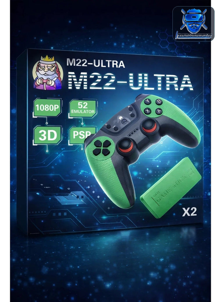 Retro Game Stick M22-U | جهاز ألعاب كلاسيكية لاسلكي