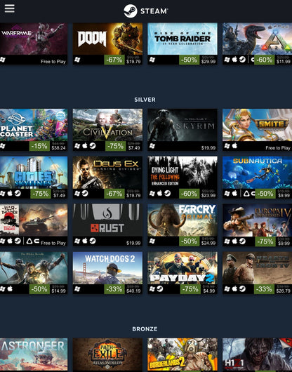 Surprise Steam Games Pack