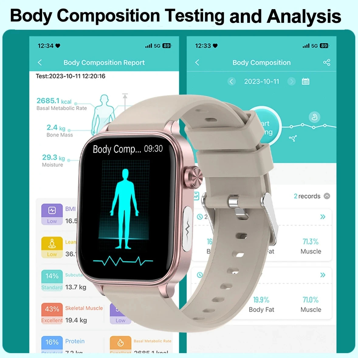 AI Health Monitor Smartwatch