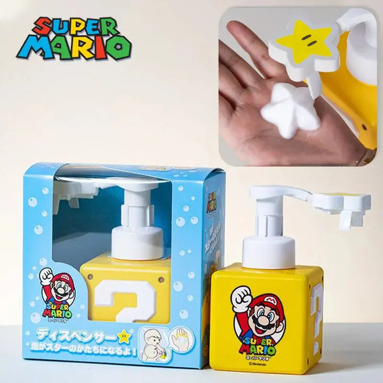 Mario soap dispenser-themed