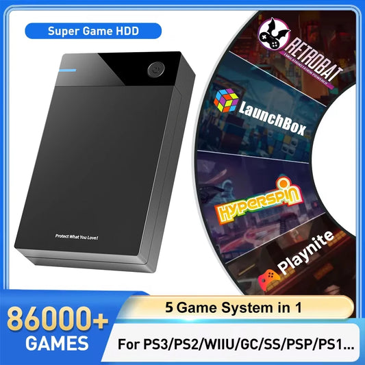 12TB Ultimate Retro Gaming Hard Drive