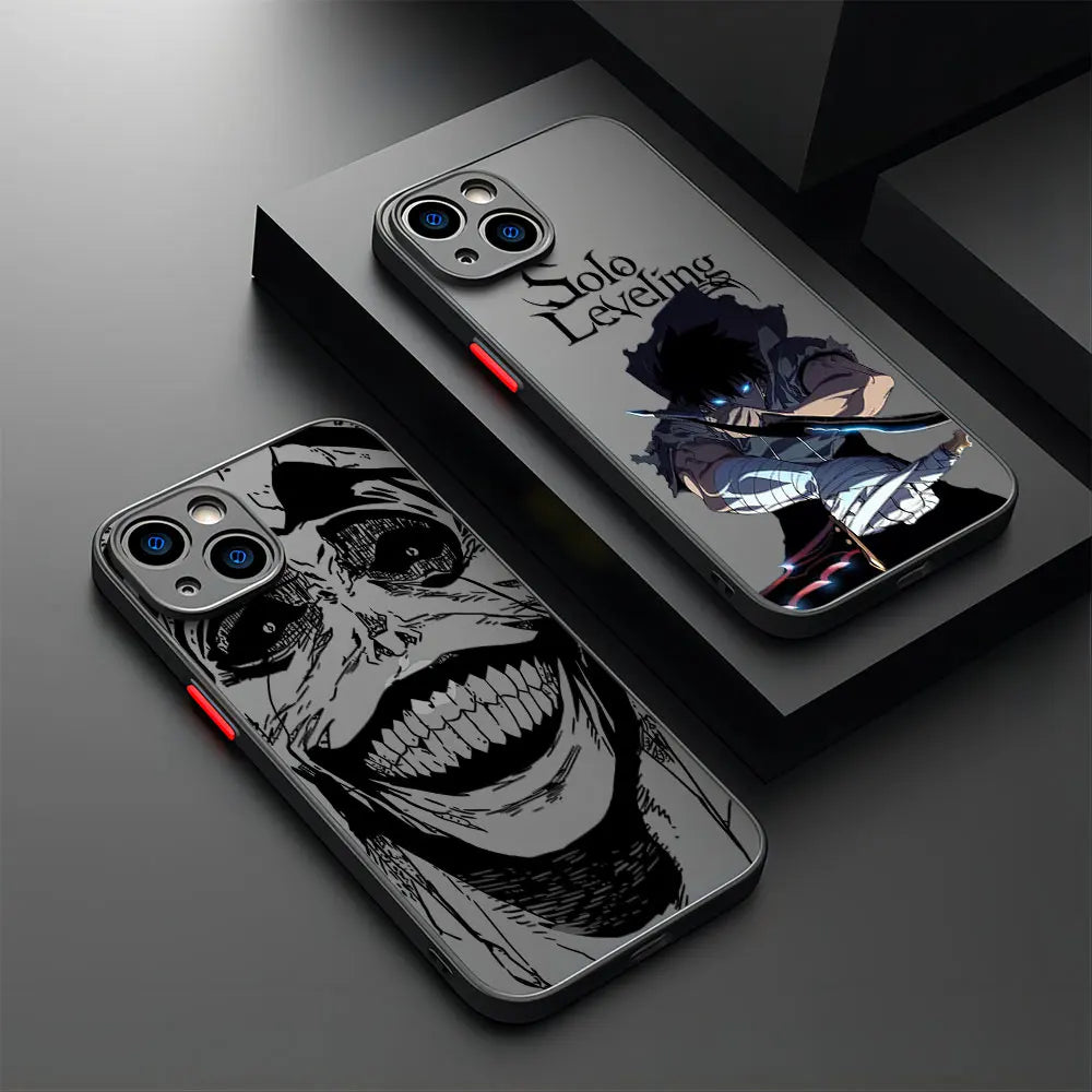 Solo Leveling Anime iPhone Case