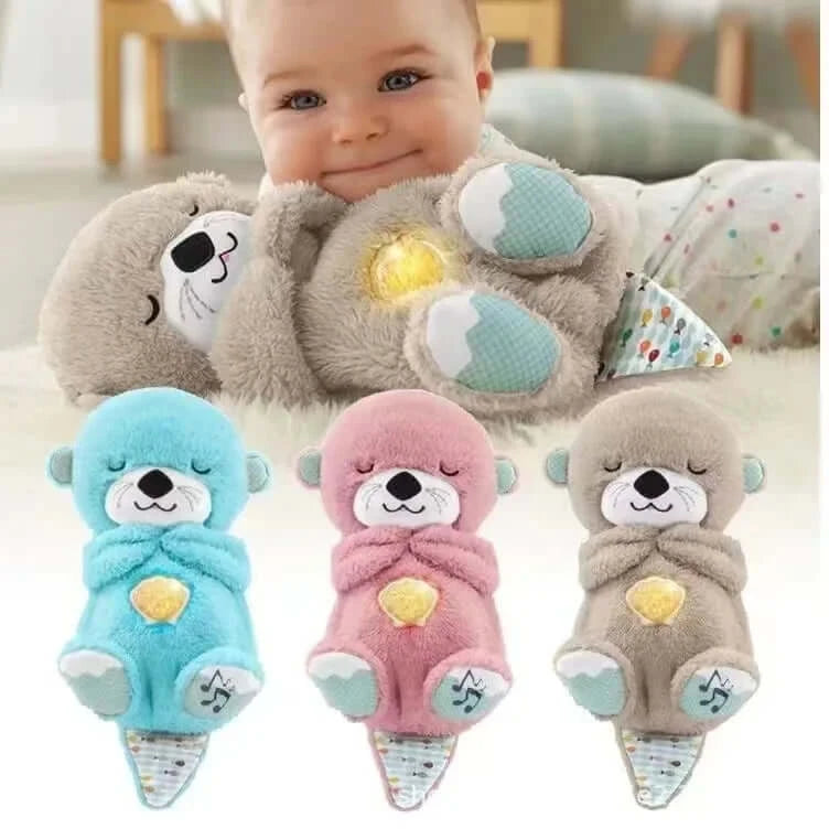 Dreamy Otter Sleepytime Plush Toy - Baby Comfort Pillow and Music Box | $50.99