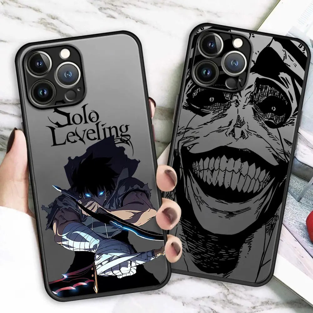 Solo Leveling Anime iPhone Case