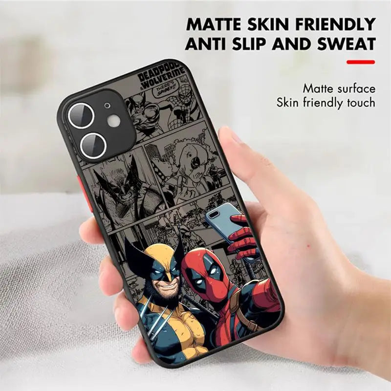 Deadpool & Wolverine Matte Case for iPhone