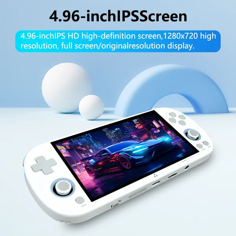 POWKIDDY Trimui Pro: 4.96" IPS Retro Handheld Console - Perfect for Kids