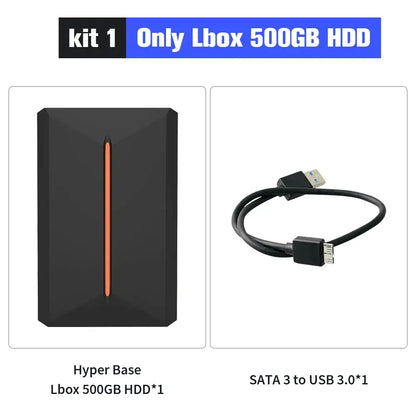 Launchbox 500G Portable Gaming Hard Drive - Hyper Base Edition | $126.95