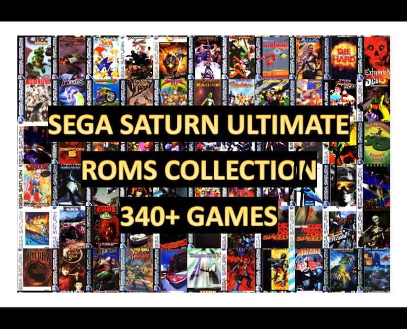 Sega Saturn 700+ Games Ultimate Roms Collection | $12.58