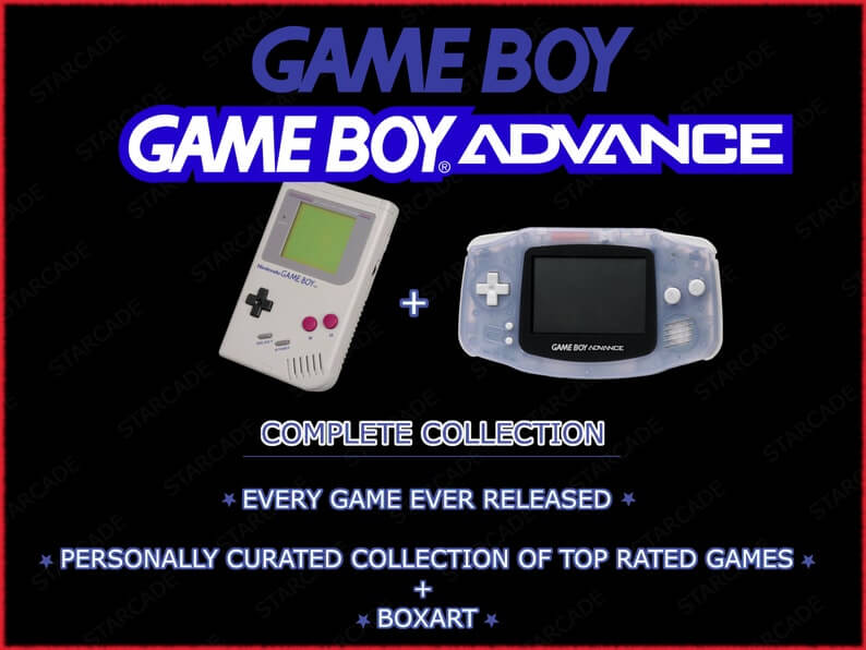 Complete Game Boy + Game Boy Advance ROM collection ( 3800 games) | $8.94