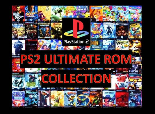 PS2 2000+ Games Ultimate Rom Collection | $30.00