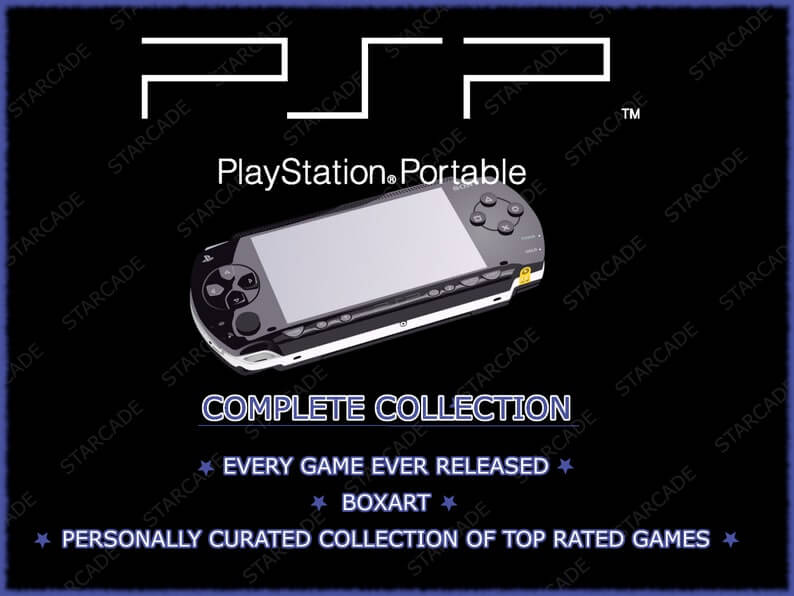 300GB! - Complete PSP collection